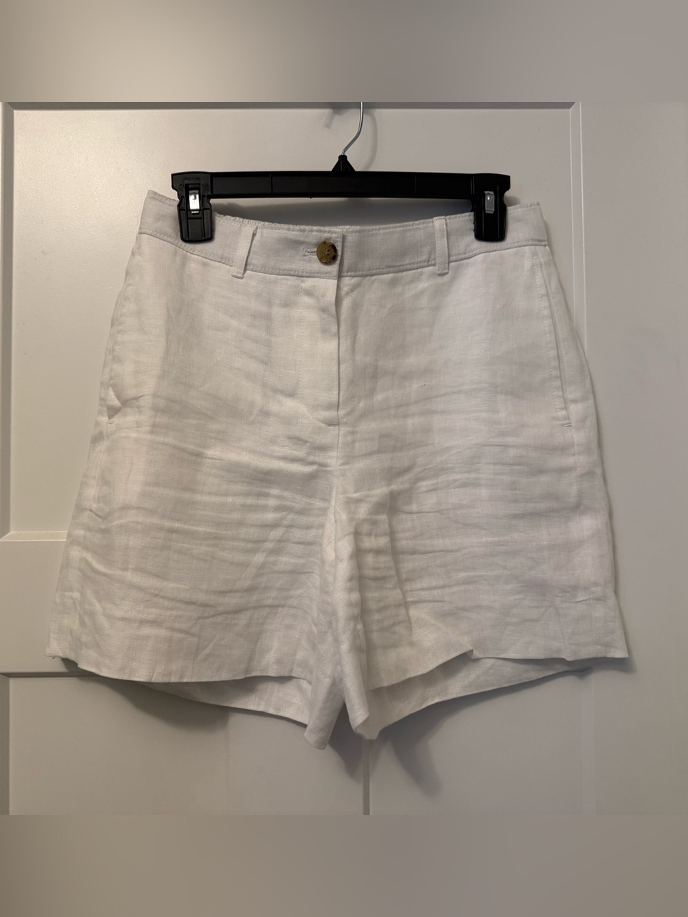 J.Crew 6" Harbor short in linen
